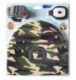 MAGG 120265 Čepice zimní camouflage s LED čelovkou  (7797282)