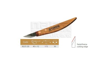NAREX 822520 Nůž řezbářský zapichovací  (0328697)
