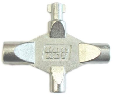 LIDOKOV 01.191 Klíč LK6 k rozvaděči víceúčelový kříž  (7902451)
