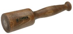 NAREX 825702 Palička řezbářská - Dřevěná palička 98x137mm L300mm, Hmotnost 600g, materiál buk mořený a lakovaný