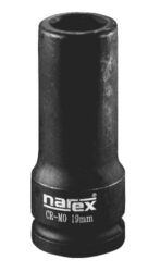 NAREX 443000446 Hlavice 3/4" průmyslová prodloužená 19mm CrMo - Hlavice 3/4 průmyslová prodloužená 19mm CrMo