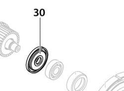 NAREX 65405035 Krycí kroužek EBU 230-26 - Kryc krouek (nhradn dl) pro hlovou brusku EBU 230-26. NAREX