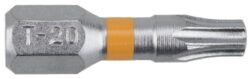 NAREX 65404462 Bit T20x25mm TORX Orange (2ks) SUPERLOCK - Šroubovací bit T20-25 ORANGE (2ks). NAREX 65404462