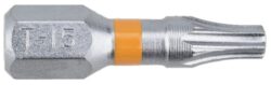NAREX 65404460 Bit T15x25mm TORX Orange (2ks) SUPERLOCK - Šroubovací bit T15-25 ORANGE (2ks). NAREX 65404460