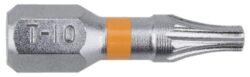 NAREX 65404458 Bit T10x25mm TORX Orange (2ks) SUPERLOCK - Šroubovací bit T10-25 ORANGE (2ks). NAREX 65404458